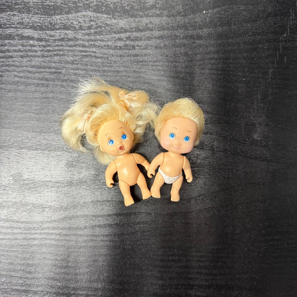 Vintage‎ Tyco Baby Doll Quints Lot Of 2 1 Boy, 1 Girl. Toys, No Accessories